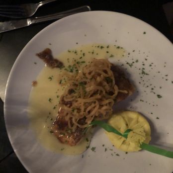 Martini's Grille - Brown sugar-glazed salmon, delicious! - New American Near Me - Burlington, Iowa