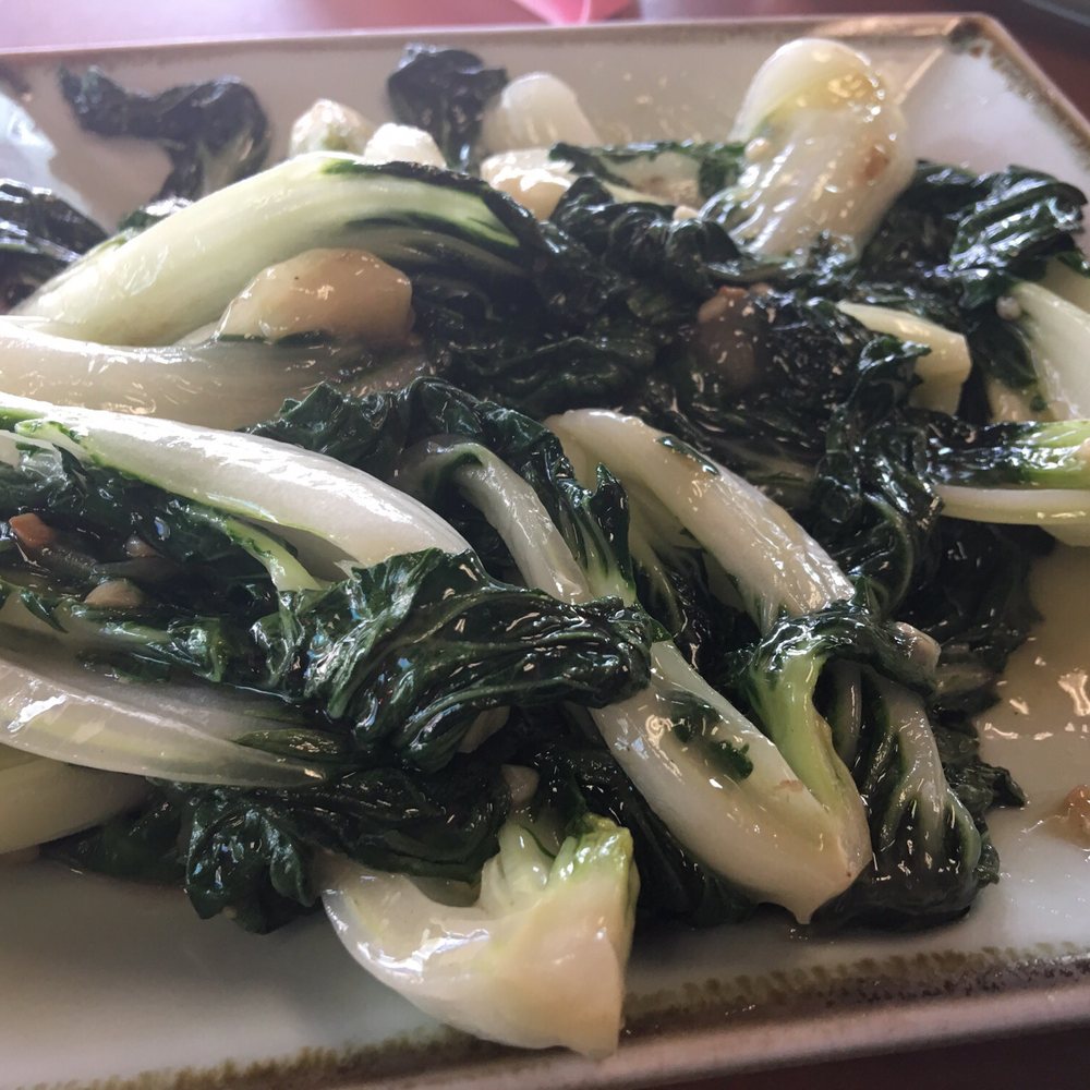Chinese Greens in Garlic Sauce Chinese Greens in Garlic Sauce