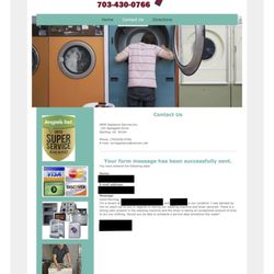 WRM Appliance Service - Initial message to business/and confirmation for my landlord that I reached out to the business that he provided.