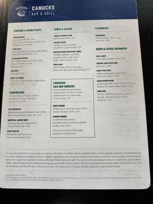 Menu photo 4 Canucks Bar & Grill YVR Richmond, BC Menu photo 4 Canucks Bar & Grill YVR Richmond, BC