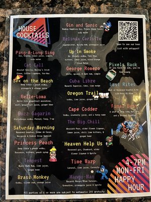 Menu photo 1 Pixels Pints & Bytes Norfolk, VA
