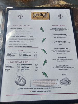 Menu photo 2 Succotash Southern and Creole Kitchen Durham, NC Menu photo 2 Succotash Southern and Creole Kitchen Durham, NC