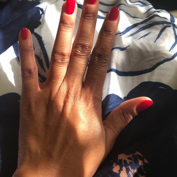 Zen Nails Lounge - Gel Mani after acrylic removal. Perfection! My own nails were saved too! - Nail Salons Near Me - Indianapolis, Indiana Zen Nails Lounge - Gel Mani after acrylic removal. Perfection! My own nails were saved too! - Nail Salons Near Me - Indianapolis, Indiana