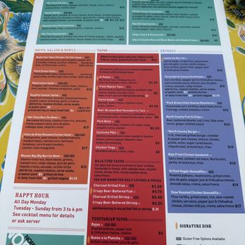 North County - Menu - Mexican Near Me - Denver, Colorado