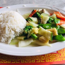 The Mandarin Chinese Restaurant - Sautéed Mixed Vegetables lunch special