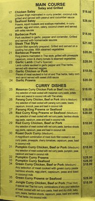 Menu photo 4 Thai Tanee Restaurant Rockhampton, QLD Menu photo 4 Thai Tanee Restaurant Rockhampton, QLD