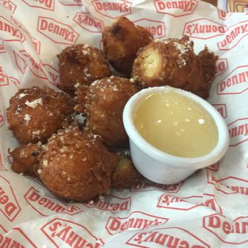 Denny's - Strawberry Pancake Puppies - American Near Me - Ocean Springs, Mississippi Denny's - Strawberry Pancake Puppies - American Near Me - Ocean Springs, Mississippi