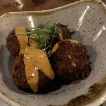 Hen Quarter - Cheddar-Jalapeno Hushpuppies - Southern Near Me - Alexandria, Virginia Hen Quarter - Cheddar-Jalapeno Hushpuppies - Southern Near Me - Alexandria, Virginia
