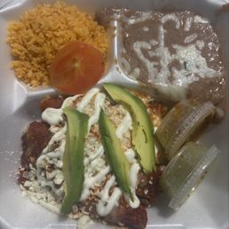 Enchilada Plate