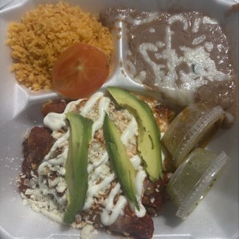 The Churro Spot - Enchilada Plate - Mexican Near Me - Omaha, Nebraska The Churro Spot - Enchilada Plate - Mexican Near Me - Omaha, Nebraska