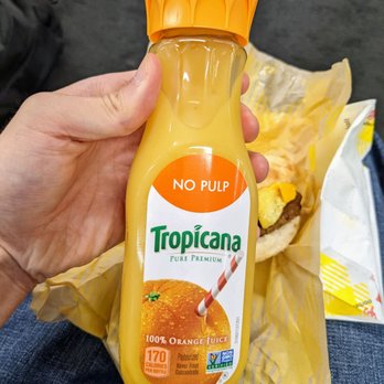 Bojangles - Tropicana orange juice. $4.29. - Fast Food Near Me - Atlanta, Georgia