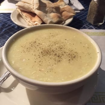 Greek Corner Restaurant - Lemon rice soup (avgolemeno) - Greek Near Me - Cambridge, Massachusetts Greek Corner Restaurant - Lemon rice soup (avgolemeno) - Greek Near Me - Cambridge, Massachusetts