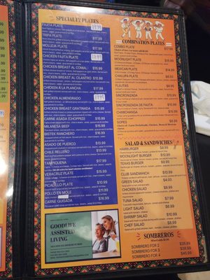 Menu photo 3 The Moonlight Cafe Edinburg, TX Menu photo 3 The Moonlight Cafe Edinburg, TX