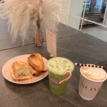 Nomad Chicago - Peppermint Matcha, Oaxacan Mexican Mocha, ham and cheese sandwich - Cafes Near Me - Chicago, Illinois Nomad Chicago - Peppermint Matcha, Oaxacan Mexican Mocha, ham and cheese sandwich - Cafes Near Me - Chicago, Illinois