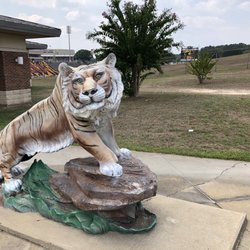 Grambling State University - 8/25/18. Saturday. 95 degrees. On campus for the 4th Annual Eddie Robinson Classic High School Football Jamboree! Stadium Support Facility.