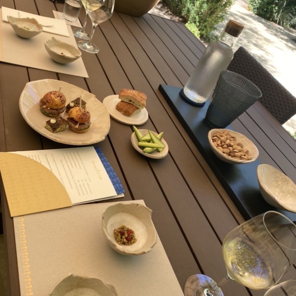 Darioush Winery - delicious small bites - Wineries Near Me - Napa, California