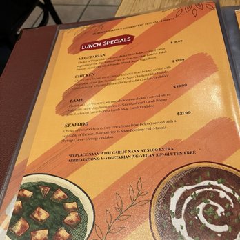 Mint Masala - Menu - Indian Near Me - New York, New York