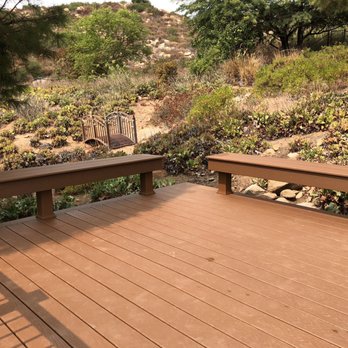 Second Wind Deck Master - Built in benches on two sides - Decks & Railing Near Me