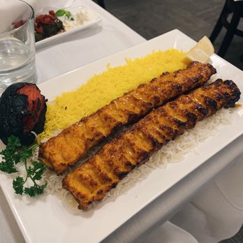 Ziba Persian Restaurant - Chicken Koobideh - Persian/Iranian Near Me - Sanjose, California Ziba Persian Restaurant - Chicken Koobideh - Persian/Iranian Near Me - Sanjose, California