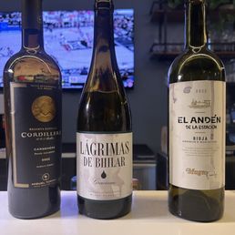 Malbec and Tempranillo wines I sampled. I went with the El Andén (far right) since I prefer a more dry/earthy finish. Malbec and Tempranillo wines I sampled. I went with the El Andén (far right) since I prefer a more dry/earthy finish.