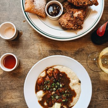 Chez Lafayette - Shrimp & Grits + Chicken & Beignet - Cajun/Creole Near Me - Tacoma, Washington