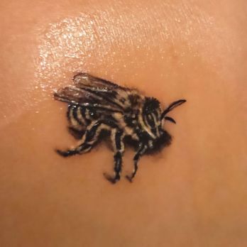 Obscura Ink - My bee makes me so happy; I can't stop smiling. Thank you, Kelsea!! - Tattoo Near Me - Denver, Colorado Obscura Ink - My bee makes me so happy; I can't stop smiling. Thank you, Kelsea!! - Tattoo Near Me - Denver, Colorado