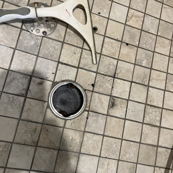 Bill Howe Plumbing, Heating & Air, Restoration & Flood Services - This is after I pumped all the water out of the shower pan, same grossness - Plumbing Near Me - San Diego, California