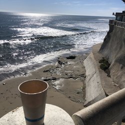 Three Waves Coffee - The view is amazing just outside their location!