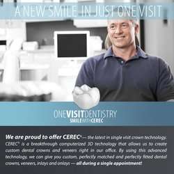 Jonathan Eagle, DDS - Here at Jonathan Eagle DDS, we offer CEREC -- the latest in single visit crown technology.