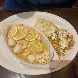 Baked Seafood Trio Baked Seafood Trio