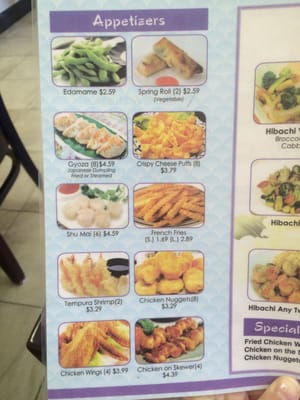 Menu photo 4 Number 1 Hibachi Sanford, NC Menu photo 4 Number 1 Hibachi Sanford, NC