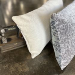 Threaded From Heaven - Decor Lumbar Pillow Class.   You can learn to sew one too!  Look under Sewing Skill Basics on our website.  Choose from upscale fabrics.