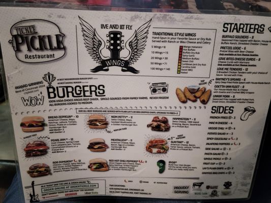 Menu photo 4 Tickle Pickle Restaurant Fort Thomas, KY