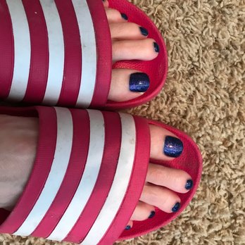 Renaissance Nails - Sorry, the pedicure is a little over a week old. - Nail Salons Near Me - Roseville, California