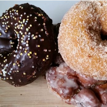 Mighty-O Donuts - Devil's playground, cinnamon sugar, fritter - Donuts Near Me - Seattle, Washington
