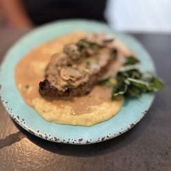 El Refrán - NY strip with Root vegetable mash