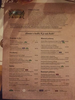 Menu photo 4 Restaurace Na Stodolci Dolní Podluží, US Menu photo 4 Restaurace Na Stodolci Dolní Podluží, US
