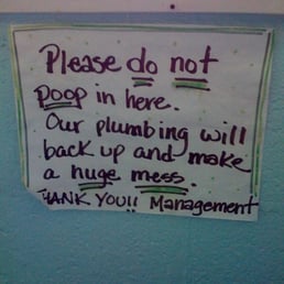 hahaha! That was in their bathroom. i found it hilarious