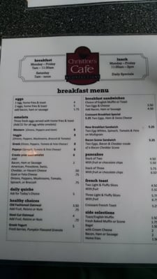 Menu photo 4 Christine's Cafe & Confections Lynnfield, MA