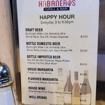 Habanero's - Happy Hour! - Mexican Near Me - Houston, Texas