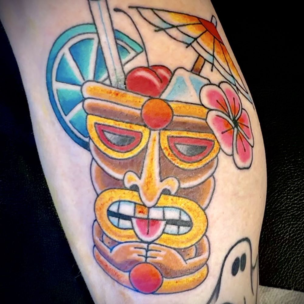 Paia Tattoo Parlor - Tiki drink style tatto - Tattoo Near Me - Paia, Hawaii Paia Tattoo Parlor - Tiki drink style tatto - Tattoo Near Me - Paia, Hawaii