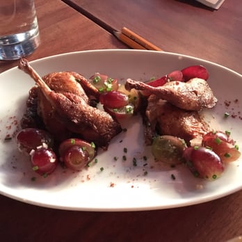 Pullman - Quail. The grapes are cute - Tapas/Small Plates Near Me - Montreal, Quebec