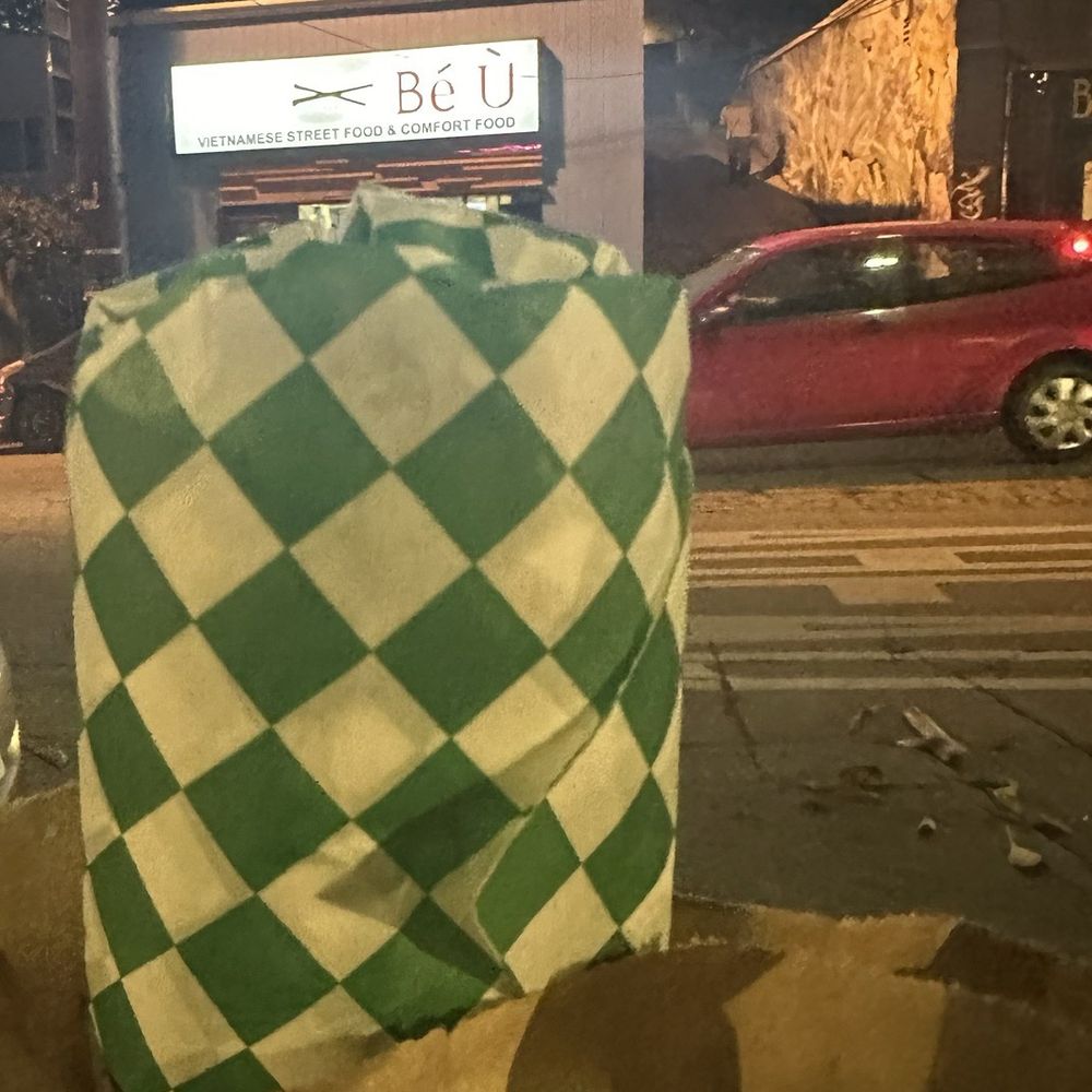 Be U - Sandwich in front of the store - Vietnamese Near Me - Los Angeles, California