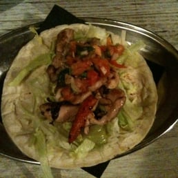 Grilled chicken taco.. Grilled chicken taco..