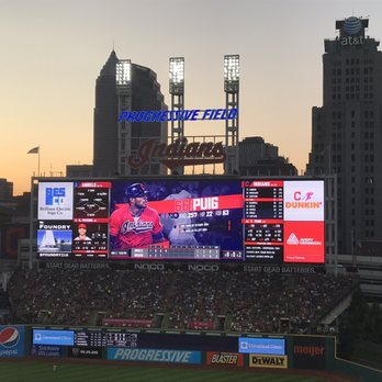 Progressive Field - Scoreboard - Stadiums & Arenas Near Me - Cleveland, Ohio Progressive Field - Scoreboard - Stadiums & Arenas Near Me - Cleveland, Ohio