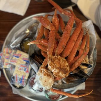 The Crab Shack - The Charleston Steamed Seafood Bucket - Seafood Near Me - Folly Beach, South Carolina