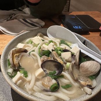 Pacific Catch - Clams Miso Udon - Seafood Near Me - Dublin, California Pacific Catch - Clams Miso Udon - Seafood Near Me - Dublin, California