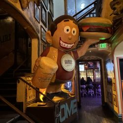 Madison Bear Garden - This cute statue reminded me of the burger boy