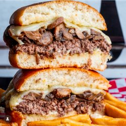 Simmer Down Food Truck - Swiss N Shroom Smash