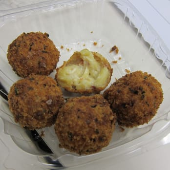 Jus' Mac - fried mac balls with bacon - Comfort Food Near Me - Houston, Texas Jus' Mac - fried mac balls with bacon - Comfort Food Near Me - Houston, Texas